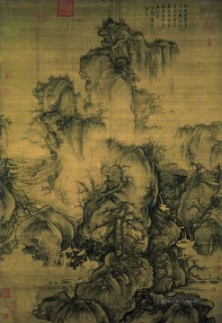 early spring guo xi traditional Chinese Oil Paintings